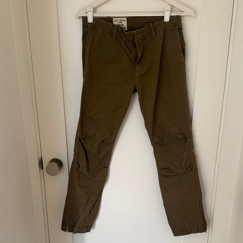 Nili Lotan Cropped Military Pant Size 2